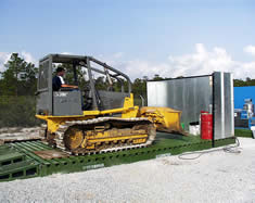 portable wash pads, fluid containment, water containment