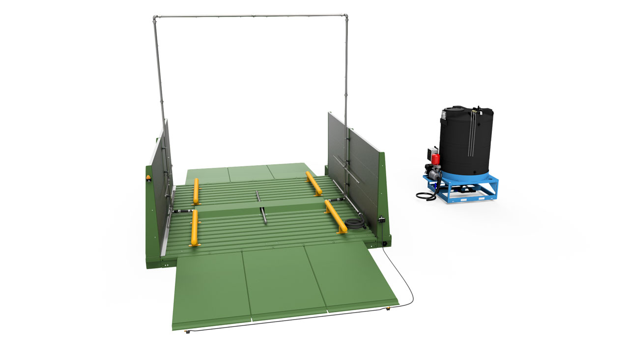 DAS with Hydropad and Spray Arch