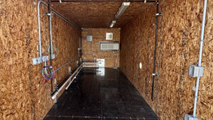 Heavy equipment storage