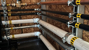 Large equipment storage