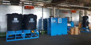 Car wash water recycling system