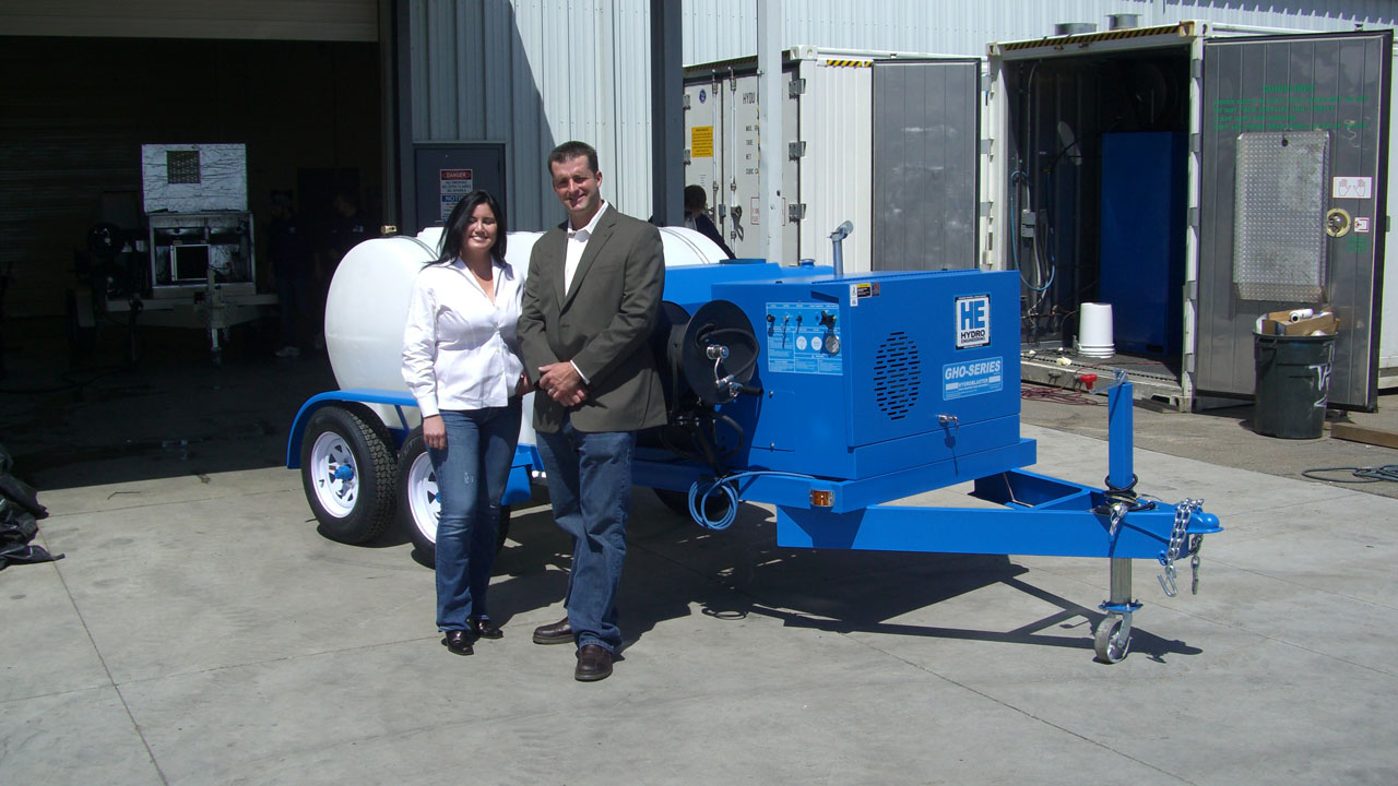 Hydroblaster Trailer for Contract Cleaners